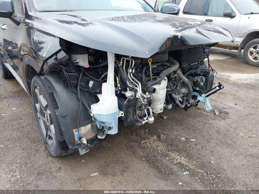 2024 Hyundai Palisade VIN KM8R4DGE7RU708283 IAAI salvage auction — ENGINE DAMAGE, Salvage Title, sold $1,050 on 2026-07-27 (photo 6)
