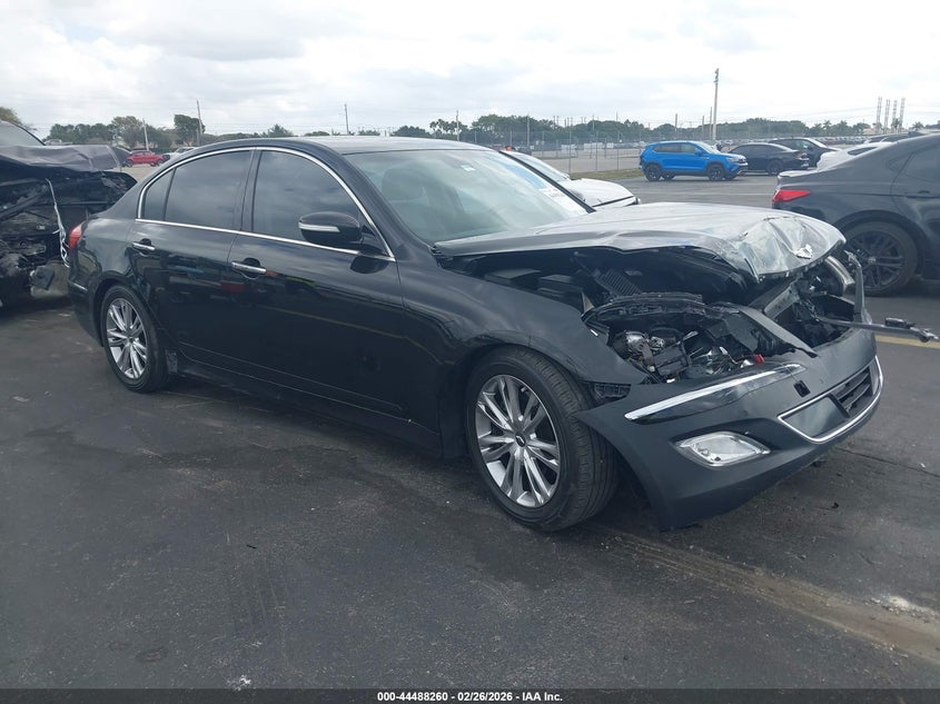 2013 Hyundai Genesis VIN KMHGC4DD0DU241495 IAAI salvage auction — FRONT END, Rebuildable (Florida), sold $875 on 2026-07-30 (photo 1)