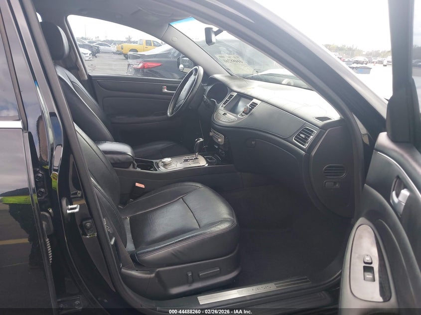 2013 Hyundai Genesis VIN KMHGC4DD0DU241495 IAAI salvage auction — FRONT END, Rebuildable (Florida), sold $875 on 2026-07-30 (photo 5)
