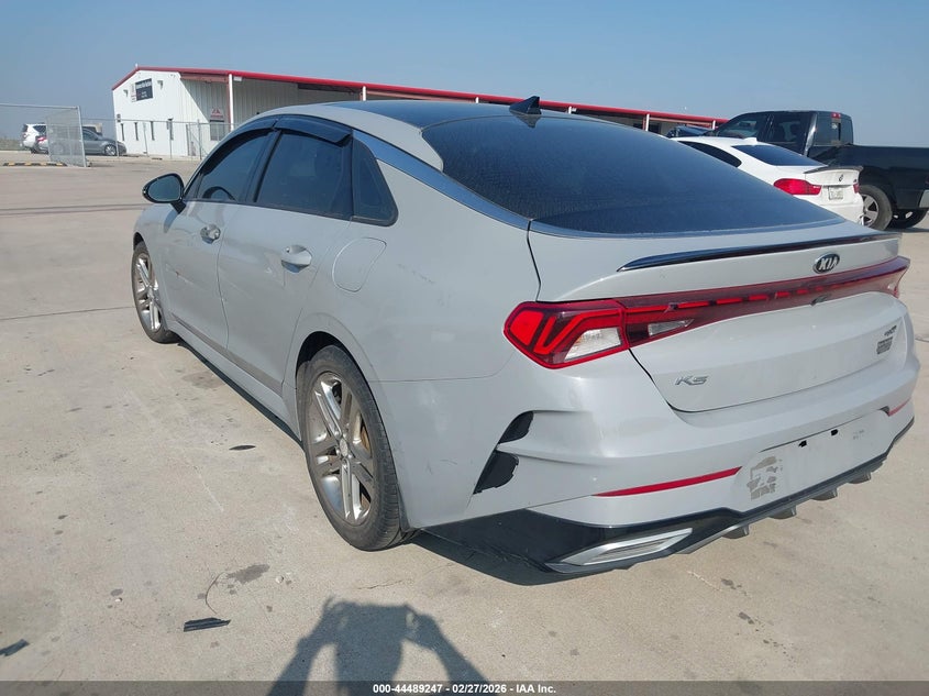 2021 Kia K5 VIN 5XXG64J20MG058683 IAAI salvage auction — FRONT END, Salvage Title, sold $4,675 on 2026-07-10 (photo 3)