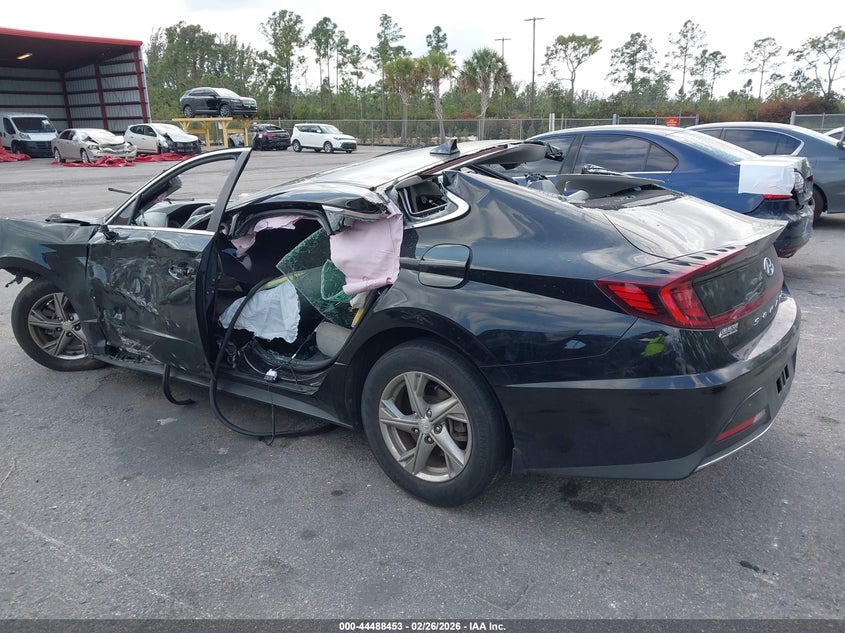 2022 Hyundai Sonata VIN 5NPEG4JA5NH145657 IAAI salvage auction — FRONT END, Salvage Title, sold $800 on 2026-07-20 (photo 3)