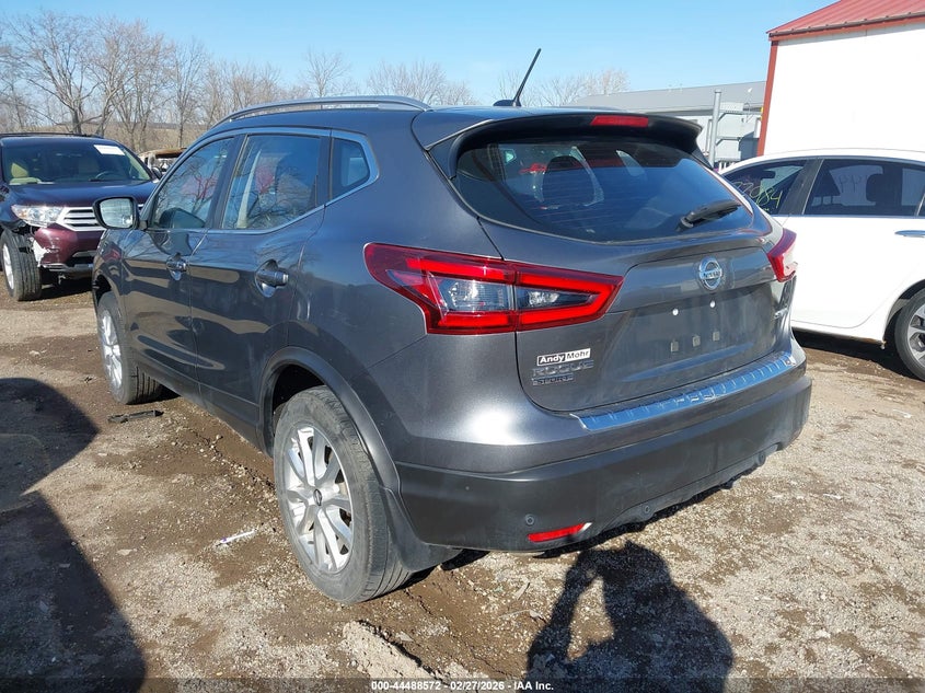 2021 Nissan Rogue VIN JN1BJ1BW8MW451762 IAAI salvage auction — FRONT END, Salvage Title, sold $2,500 on 2026-07-29 (photo 3)