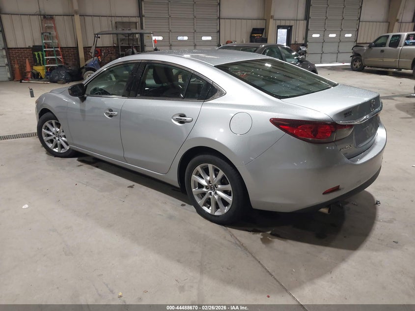 2016 Mazda 6 VIN JM1GJ1U55G1412023 IAAI salvage auction — RIGHT SIDE, Salvage (North Carolina), sold $1,975 on 2026-07-30 (photo 3)
