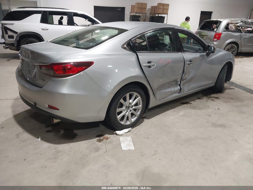 2016 Mazda 6 VIN JM1GJ1U55G1412023 IAAI salvage auction — RIGHT SIDE, Salvage (North Carolina), sold $1,975 on 2026-07-30 (photo 4)