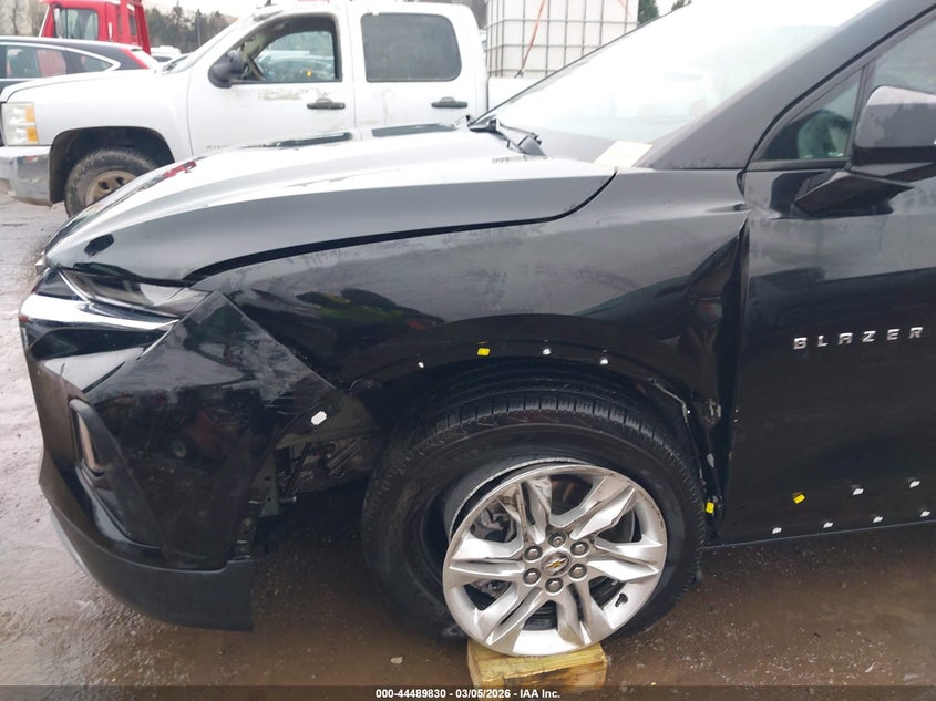 2022 Chevrolet Blazer VIN 3GNKBJRS1NS136920 IAAI salvage auction — LEFT FRONT, Clear (Oklahoma), sold $8,100 on 2026-08-01 (photo 6)