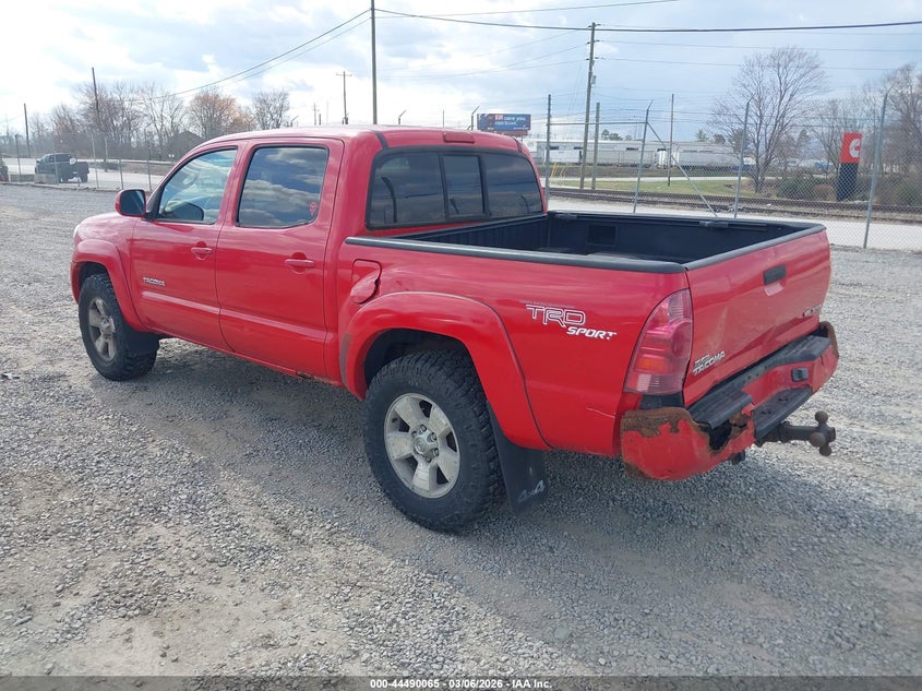 2007 Toyota Tacoma VIN 5TELU42N77Z390123 IAAI salvage auction — FRONT & REAR, Clear (North Carolina), sold $3,925 on 2026-07-31 (photo 3)