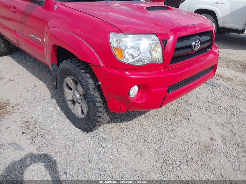 2007 Toyota Tacoma VIN 5TELU42N77Z390123 IAAI salvage auction — FRONT & REAR, Clear (North Carolina), sold $3,925 on 2026-07-31 (photo 6)