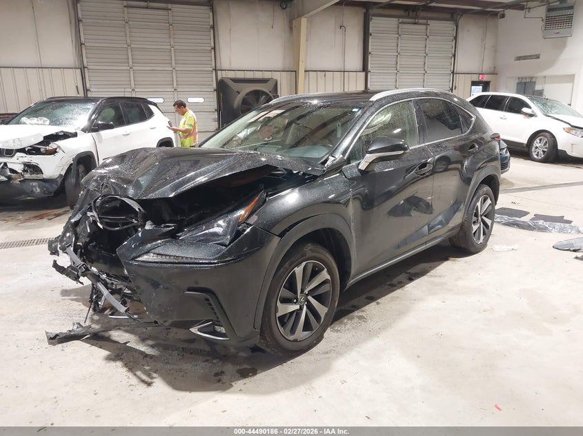 2018 Lexus Nx VIN JTJBARBZ8J2158109 IAAI salvage auction — FRONT END, Salvage Title, sold $4,550 on 2026-07-09 (photo 2)