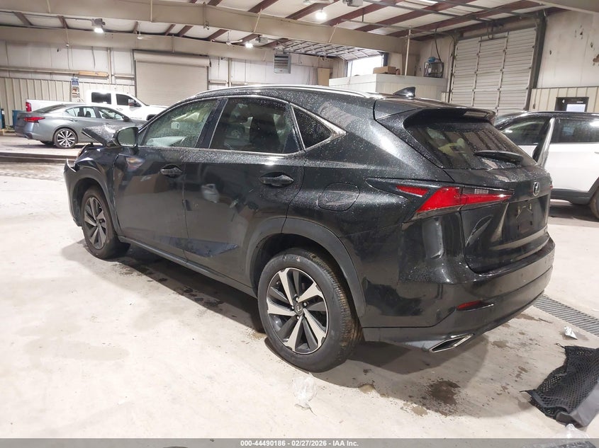2018 Lexus Nx VIN JTJBARBZ8J2158109 IAAI salvage auction — FRONT END, Salvage Title, sold $4,550 on 2026-07-09 (photo 3)