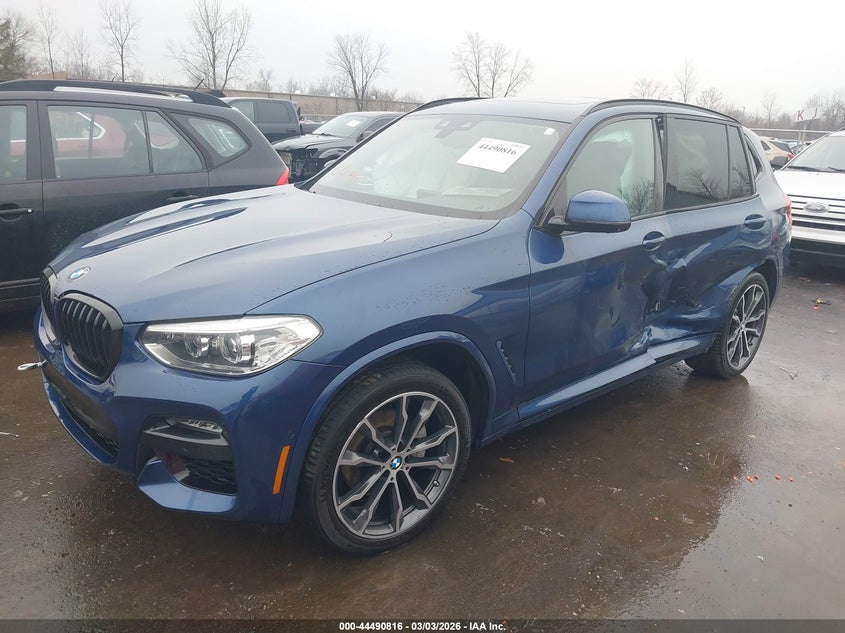 2021 BMW X3 VIN 5UXTY5C07M9E47636 IAAI salvage auction — LEFT SIDE, Salvage Title, sold $13,425 on 2026-07-07 (photo 2)