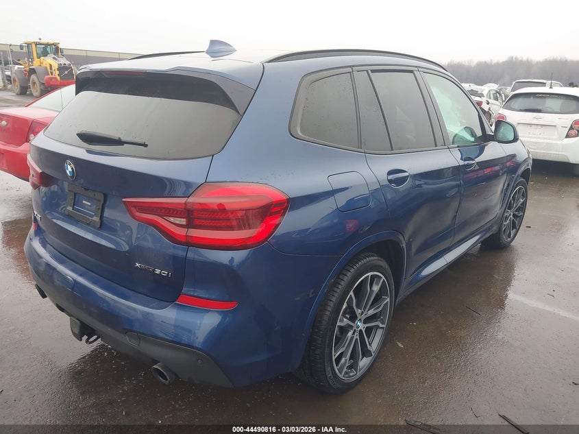 2021 BMW X3 VIN 5UXTY5C07M9E47636 IAAI salvage auction — LEFT SIDE, Salvage Title, sold $13,425 on 2026-07-07 (photo 4)