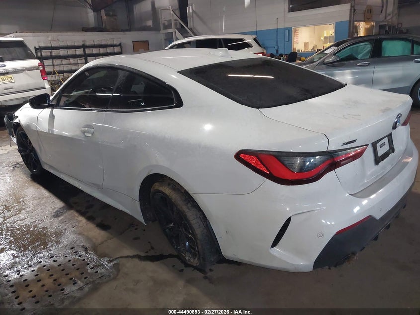 2021 BMW 4er VIN WBA73AP05MCH03549 IAAI salvage auction — FRONT END, Salvage Title, sold $15,200 on 2026-08-19 (photo 3)