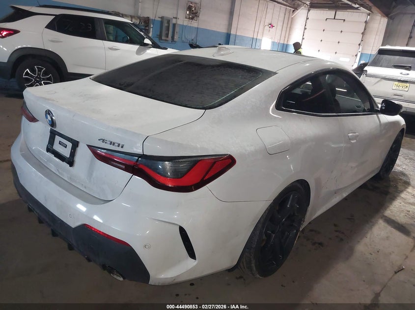 2021 BMW 4er VIN WBA73AP05MCH03549 IAAI salvage auction — FRONT END, Salvage Title, sold $15,200 on 2026-08-19 (photo 4)