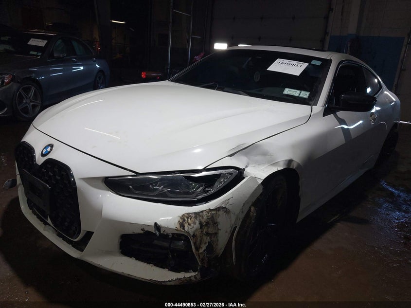 2021 BMW 4er VIN WBA73AP05MCH03549 IAAI salvage auction — FRONT END, Salvage Title, sold $15,200 on 2026-08-19 (photo 6)