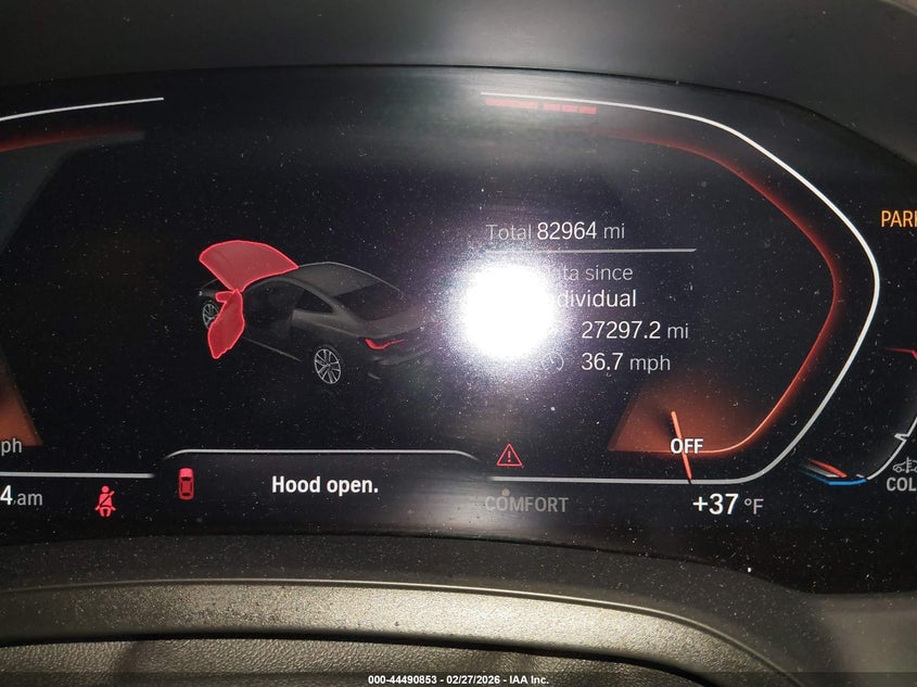 2021 BMW 4er VIN WBA73AP05MCH03549 IAAI salvage auction — FRONT END, Salvage Title, sold $15,200 on 2026-08-19 (photo 7)