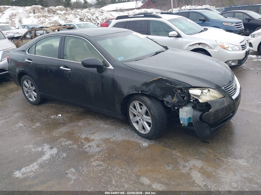 2008 Lexus Es 350 VIN JTHBJ46G082177387 IAAI salvage auction — LEFT FRONT, Reconstructed (Massachusetts), sold $775 on 2026-07-31 (photo 1)