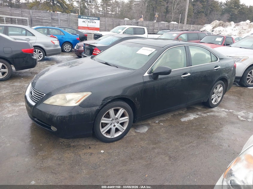 2008 Lexus Es 350 VIN JTHBJ46G082177387 IAAI salvage auction — LEFT FRONT, Reconstructed (Massachusetts), sold $775 on 2026-07-31 (photo 2)