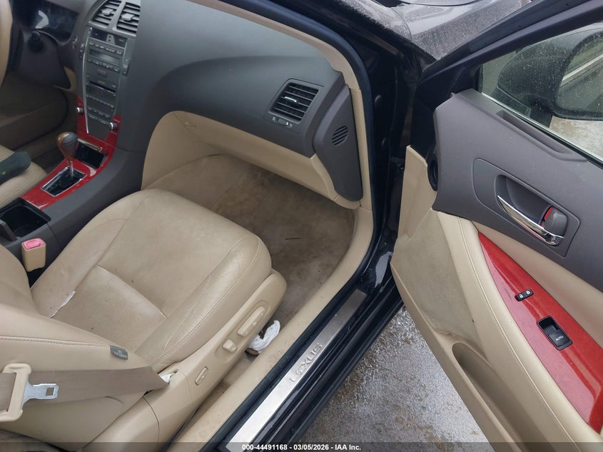2008 Lexus Es 350 VIN JTHBJ46G082177387 IAAI salvage auction — LEFT FRONT, Reconstructed (Massachusetts), sold $775 on 2026-07-31 (photo 5)