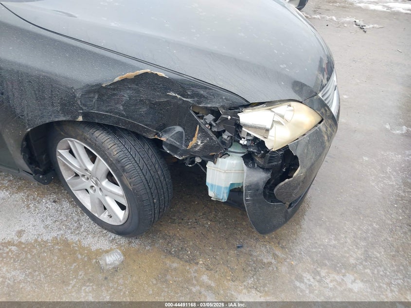 2008 Lexus Es 350 VIN JTHBJ46G082177387 IAAI salvage auction — LEFT FRONT, Reconstructed (Massachusetts), sold $775 on 2026-07-31 (photo 6)