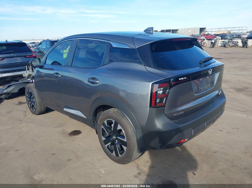 2025 Nissan Kicks VIN 3N8AP6CB2SL406274 IAAI salvage auction — FRONT END, Salvage Title, sold $4,650 on 2026-07-09 (photo 3)