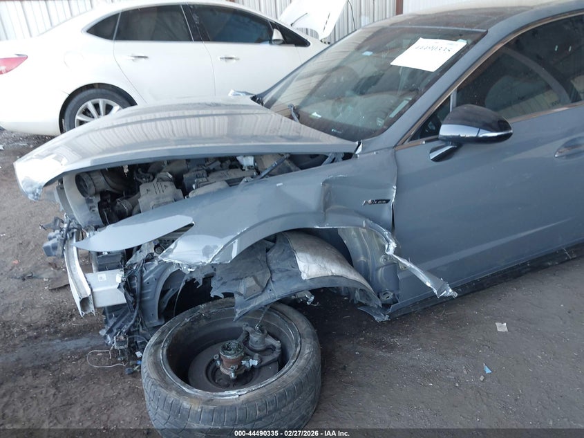 2022 Hyundai Sonata VIN KMHL14JC8NA218114 IAAI salvage auction — FRONT END, Salvage Title, sold $2,750 on 2026-07-15 (photo 6)