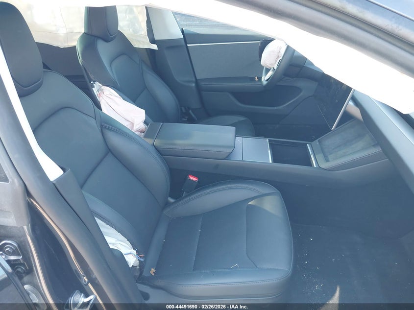 2025 Tesla Model 3 VIN 5YJ3E1EA8SF997792 IAAI salvage auction — RIGHT SIDE, Salvage Title, sold $9,100 on 2026-07-23 (photo 5)