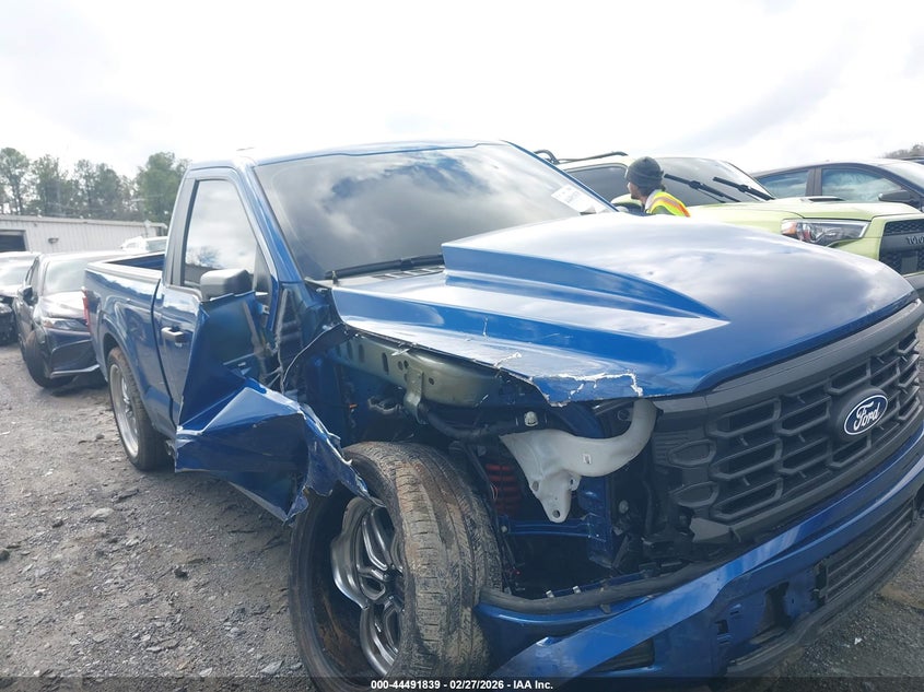 2025 Ford F-150 VIN 1FTMF1L57SKE23291 IAAI salvage auction — RIGHT FRONT, Salvage Title, sold $26,250 on 2026-07-21 (photo 1)