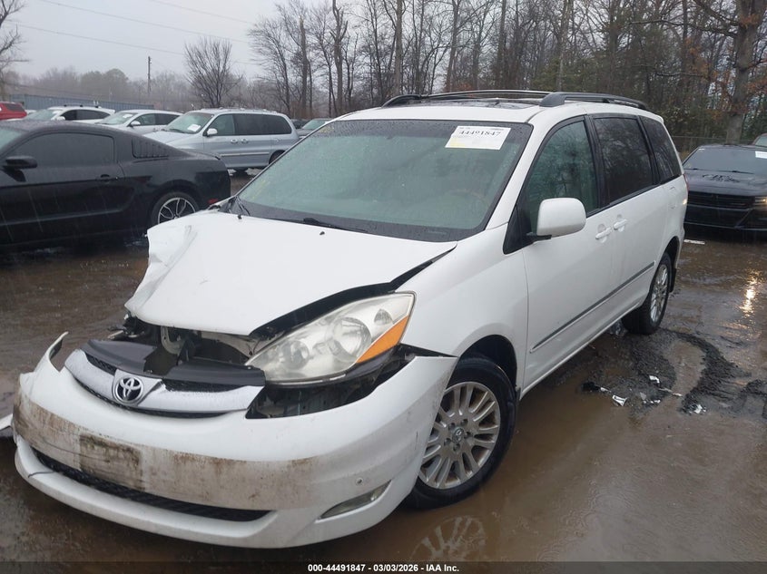 2010 Toyota Sienna VIN 5TDDK4CCXAS033949 IAAI salvage auction — FRONT END, Salvage - Greater Than 75% (Maryland), sold $575 on 2026-07-08 (photo 2)