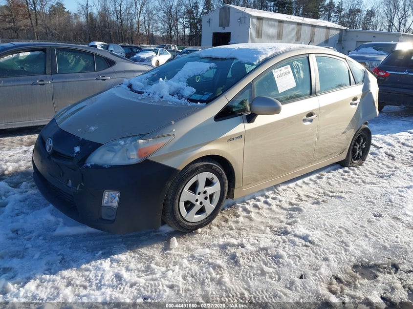 2011 Toyota Prius VIN JTDKN3DU9B1447223 IAAI salvage auction — REAR END, Mv-907A (New York), sold $25 on 2026-07-28 (photo 2)