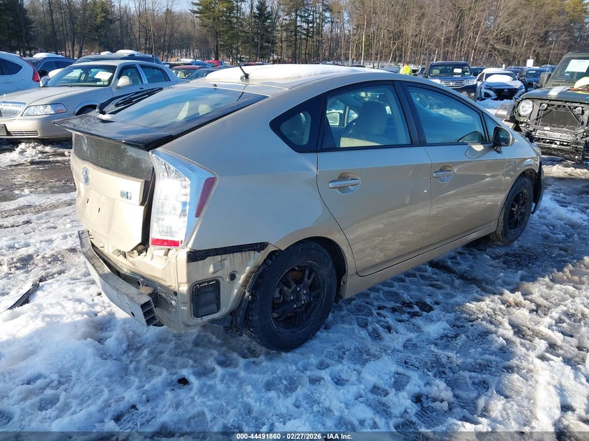 2011 Toyota Prius VIN JTDKN3DU9B1447223 IAAI salvage auction — REAR END, Mv-907A (New York), sold $25 on 2026-07-28 (photo 4)