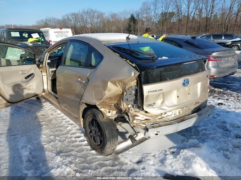 2011 Toyota Prius VIN JTDKN3DU9B1447223 IAAI salvage auction — REAR END, Mv-907A (New York), sold $25 on 2026-07-28 (photo 6)
