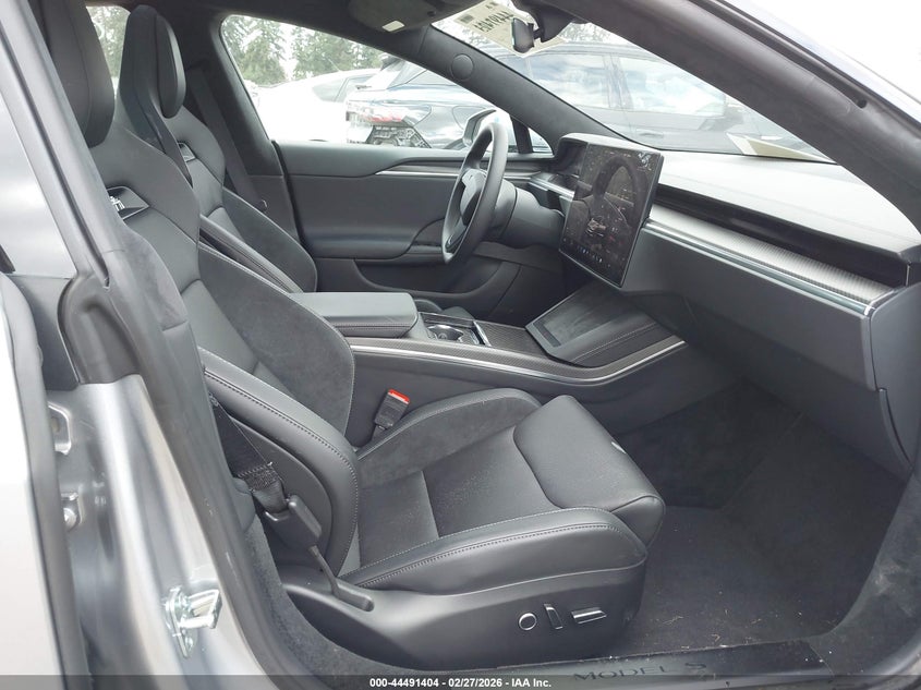 2025 Tesla Model s VIN 5YJSA1E69SF547832 IAAI salvage auction — FRONT END, Salvage Title, sold $52,000 on 2026-07-22 (photo 5)