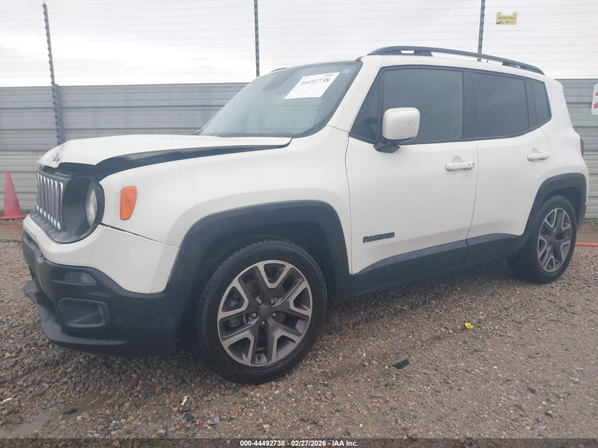 2017 Jeep Renegade VIN ZACCJABB3HPG23102 IAAI salvage auction — FRONT END, Salvage Title, sold $1,000 on 2026-07-28 (photo 2)