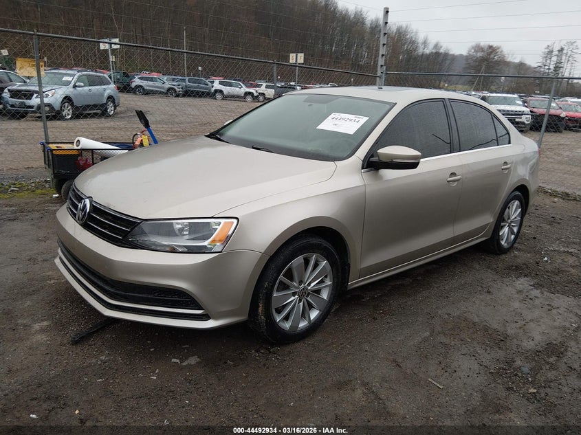 2015 Volkswagen Jetta VIN 3VWLA7AJ7FM255886 IAAI salvage auction — FRONT END, Salvage (West Virginia), sold $1,050 on 2026-07-16 (photo 2)
