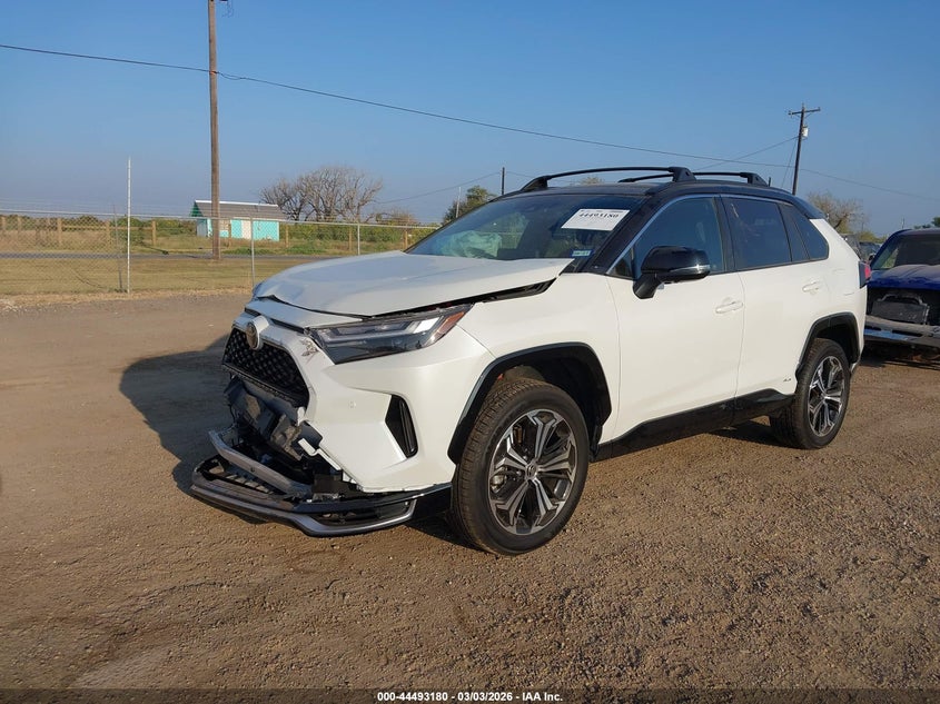 2025 Toyota Rav 4 VIN JTMFB3FV9SD276147 IAAI salvage auction — FRONT END, Original (Texas), sold $18,500 on 2026-07-14 (photo 2)