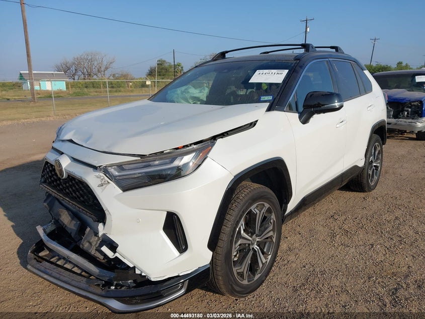 2025 Toyota Rav 4 VIN JTMFB3FV9SD276147 IAAI salvage auction — FRONT END, Original (Texas), sold $18,500 on 2026-07-14 (photo 6)