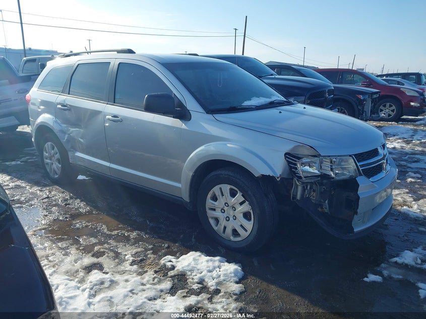 2014 Dodge Journey VIN 3C4PDDAG0ET176174 IAAI salvage auction — RIGHT FRONT, Salvage Title, sold $300 on 2026-07-24 (photo 1)