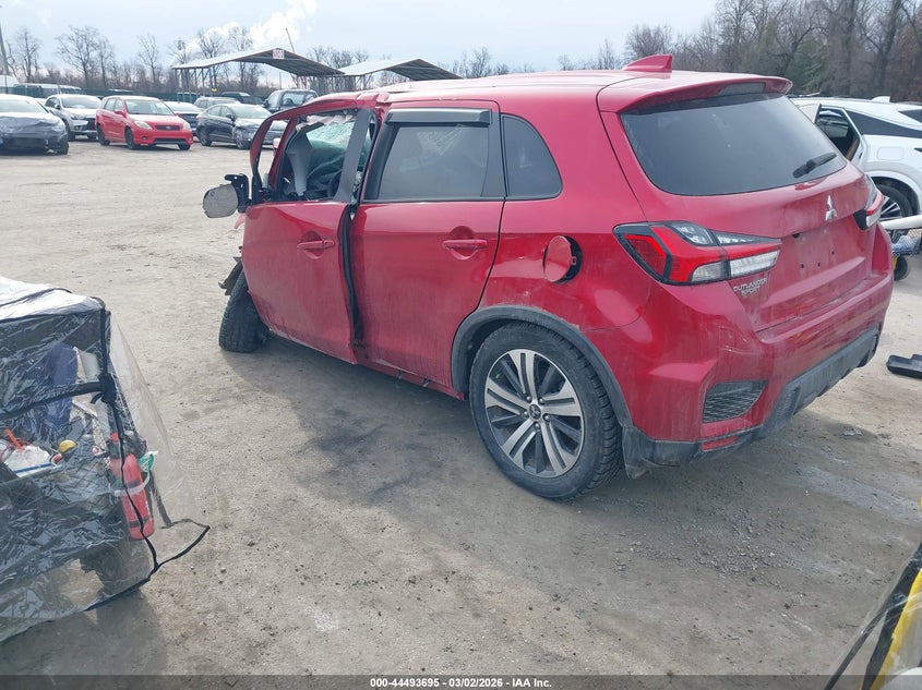 2024 Mitsubishi Outlander VIN JA4ARUAU8RU011444 IAAI salvage auction — FRONT END, Salvage - Greater Than 75% (Maryland), sold $700 on 2026-07-30 (photo 3)