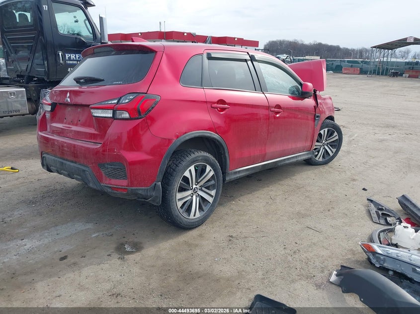 2024 Mitsubishi Outlander VIN JA4ARUAU8RU011444 IAAI salvage auction — FRONT END, Salvage - Greater Than 75% (Maryland), sold $700 on 2026-07-30 (photo 4)