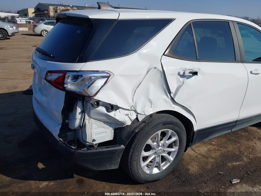 2021 Chevrolet Equinox VIN 3GNAXHEV3MS100862 IAAI salvage auction — RIGHT REAR, Salvage (Michigan), sold $2,575 on 2026-07-24 (photo 6)