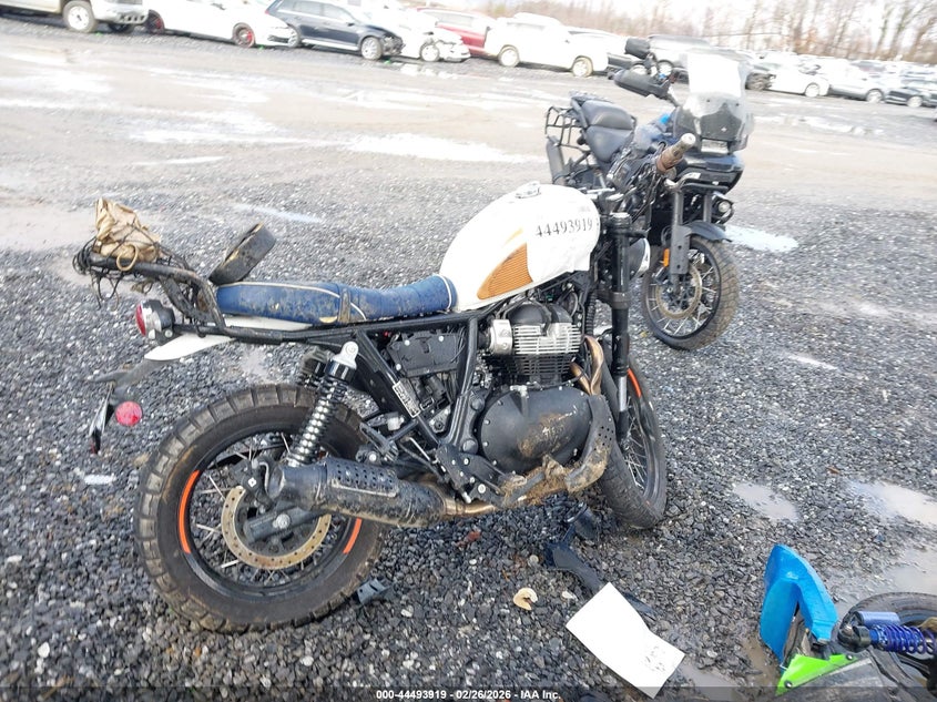 2025 VIN ME3HAN474SK700933 IAAI salvage auction — FRONT END, Salvage Title, sold $100 on 2026-07-17 (photo 4)