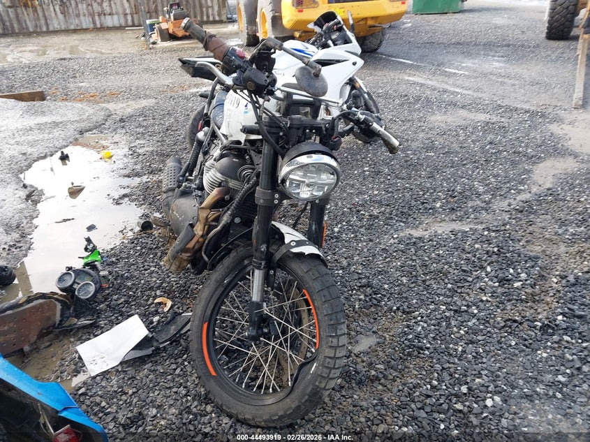 2025 VIN ME3HAN474SK700933 IAAI salvage auction — FRONT END, Salvage Title, sold $100 on 2026-07-17 (photo 5)