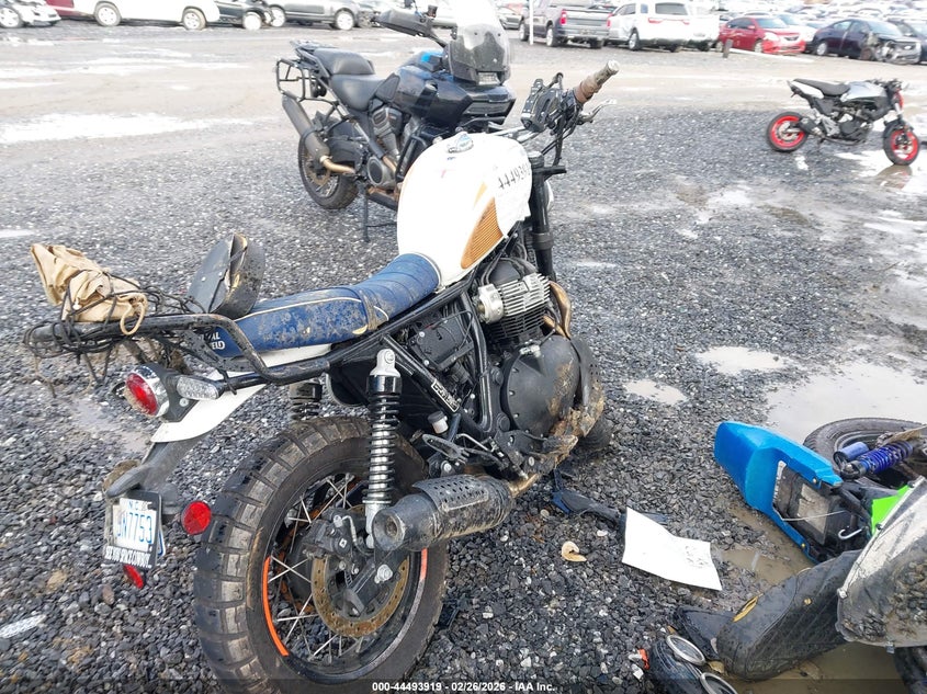 2025 VIN ME3HAN474SK700933 IAAI salvage auction — FRONT END, Salvage Title, sold $100 on 2026-07-17 (photo 6)