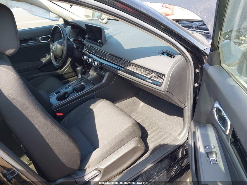 2022 Honda Civic VIN JHMFE1F7XNX001031 IAAI salvage auction — LEFT SIDE, Salvage Title, sold $4,600 on 2026-07-10 (photo 5)