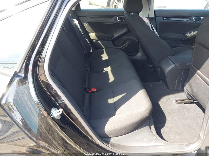 2022 Honda Civic VIN JHMFE1F7XNX001031 IAAI salvage auction — LEFT SIDE, Salvage Title, sold $4,600 on 2026-07-10 (photo 8)