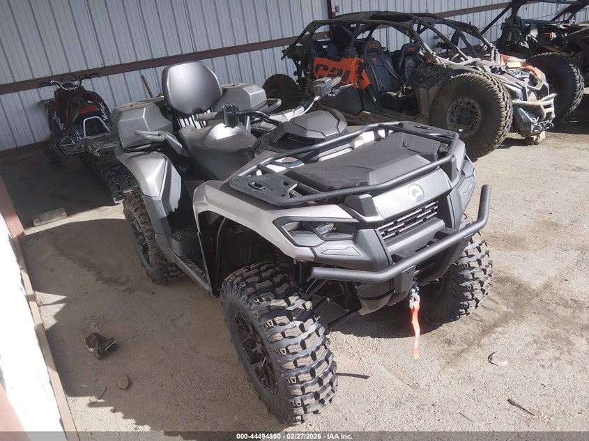 2025 Can-am/ brp Outlander VIN 3JB3PA528SJ000051 IAAI salvage auction — LEFT SIDE, Salvage (California), sold $6,600 on 2026-07-21 (photo 1)