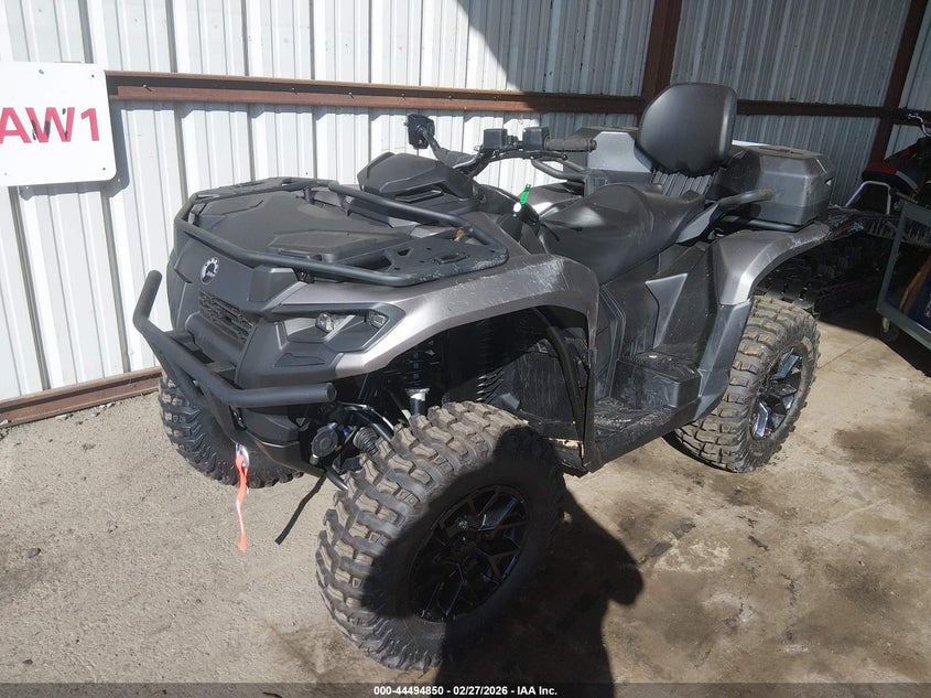 2025 Can-am/ brp Outlander VIN 3JB3PA528SJ000051 IAAI salvage auction — LEFT SIDE, Salvage (California), sold $6,600 on 2026-07-21 (photo 2)