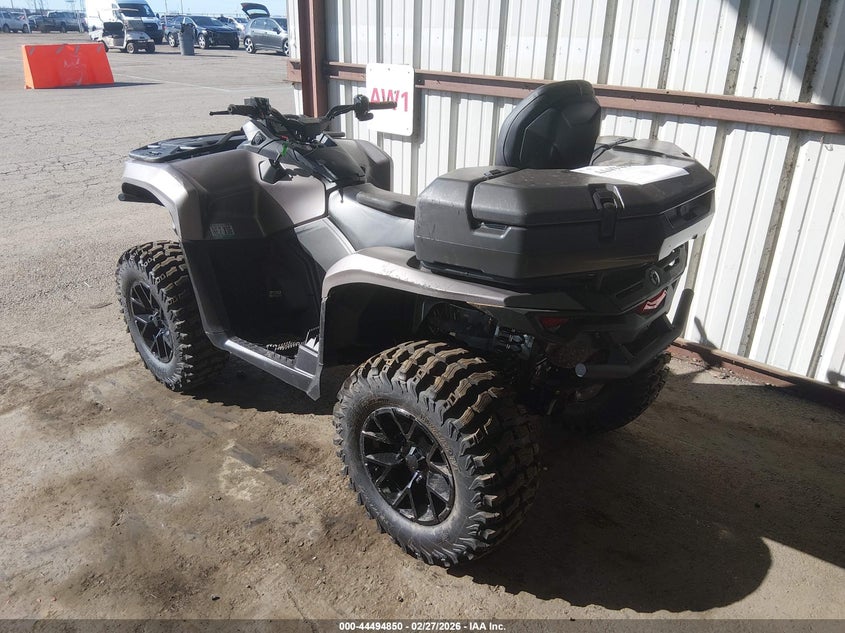 2025 Can-am/ brp Outlander VIN 3JB3PA528SJ000051 IAAI salvage auction — LEFT SIDE, Salvage (California), sold $6,600 on 2026-07-21 (photo 3)
