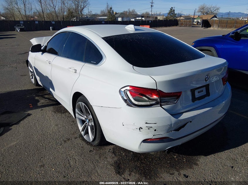 2019 BMW 4er VIN WBA4J1C5XKBM16203 IAAI salvage auction — FRONT END, Salvage Title, sold $775 on 2026-08-02 (photo 3)