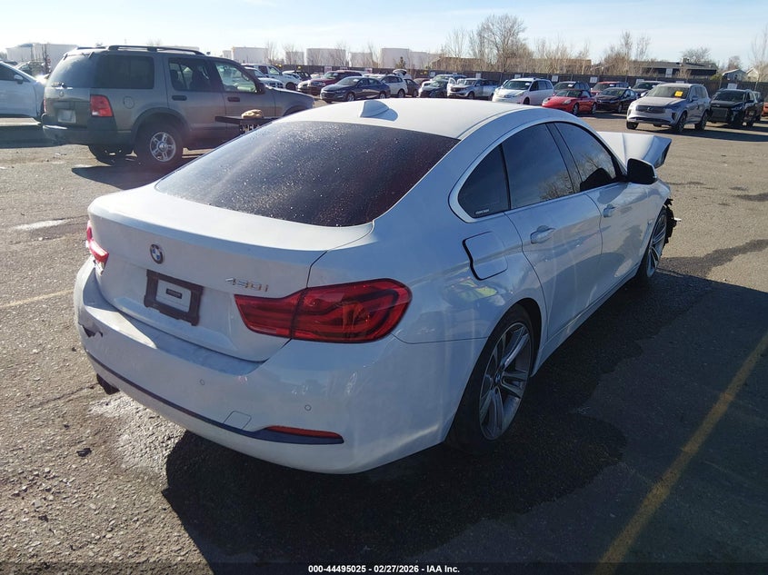 2019 BMW 4er VIN WBA4J1C5XKBM16203 IAAI salvage auction — FRONT END, Salvage Title, sold $775 on 2026-08-02 (photo 4)